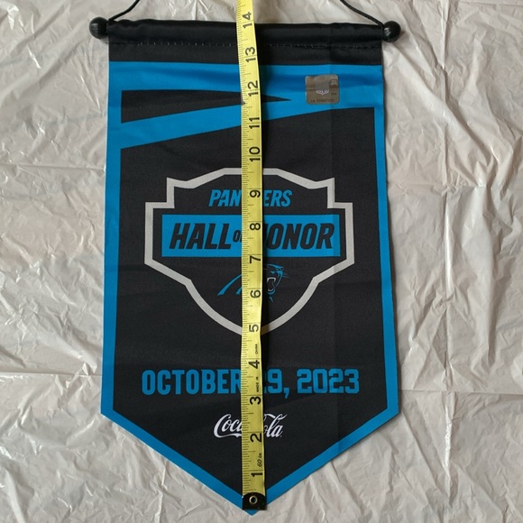 Carolina Panthers Hall of Honor 10/29/23 Small Pennant/Banner/Flag, 8 & 1/2”x 4” - Picture 4 of 7
